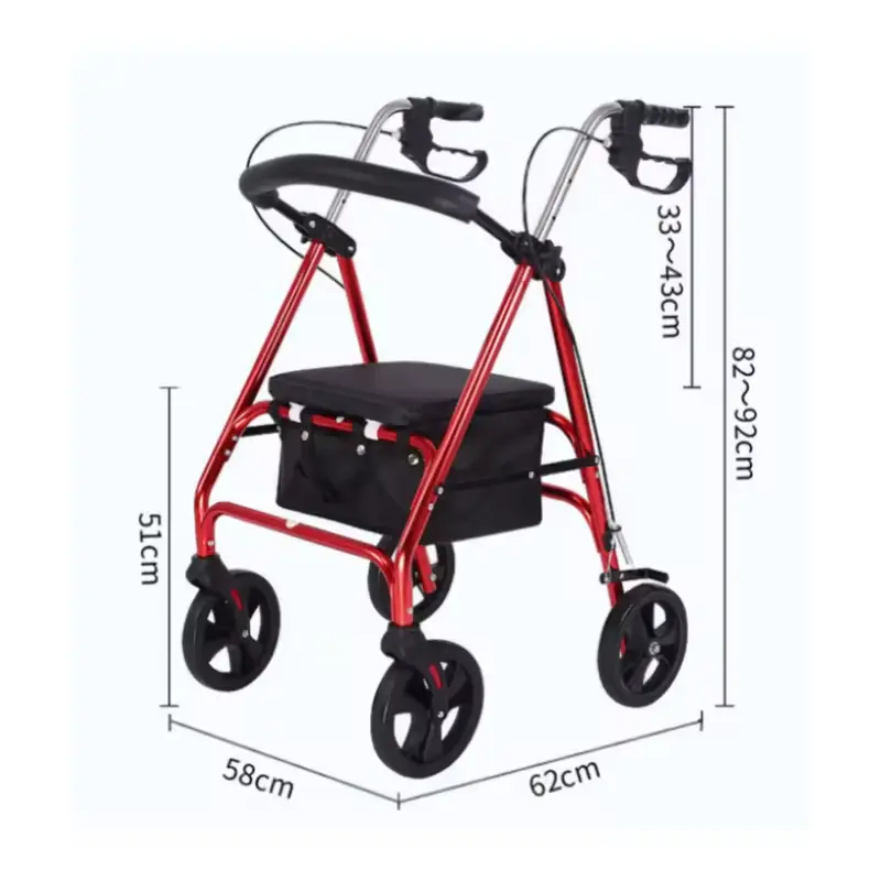 Top selling products 2024 new arrivals Walking aid for elderly people walking aid assisted shopping cart supermarket car