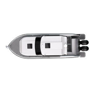 Barco de Pesca Deportiva 9m con Consola Central y Motor para <span class=keywords><strong>8</strong></span> Pasajeros Yate de Lujo Chino de Aluminio - Product Image 6