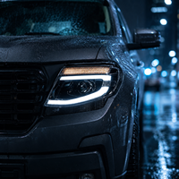 Conjunto de Faros LED BK para Ford Ranger T6 2012-2014, Proyector DRL, Actualización Plug and Play