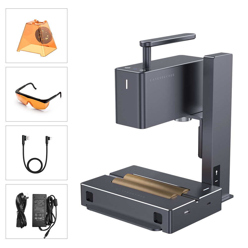 5W Laserpecker 2 Leather Paper Laser Marking Machine