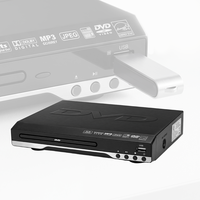 Reproductor de VCD HD con Puerto USB Frontal, Decodificación de Discos HD, Subtítulos en Varios Idiomas, Salida de Video Componente para Cine en Casa
