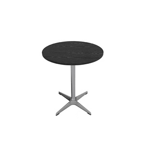 Suministro de fábrica, gran oferta, diseño que ahorra espacio con características familiares, mesa de <span class=keywords><strong>caf</strong></span>é, mesa redonda de acero inoxidable - Product Image 4