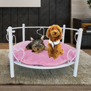 Wrought Iron <strong>Pet</strong> <strong>Bed</strong> Sofa Vintage French Country Small Dog Cat - Product Image 1