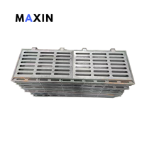 Grille de drainage en fonte ductile robuste pour la construction routière, haute qualité, directement de l'usine, services de fonderie B125 C250 D400