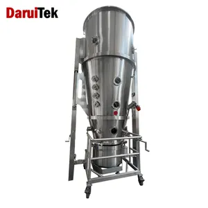 Máquina de secado y granulación de lecho fluido por lotes de tipo vertical más vendida para uso químico