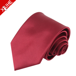 Classic Navy Blue <strong>Tie</strong> Business Red Custom Necktie Men's Polyester Striped Neck <strong>Tie</strong> for Wholesale
