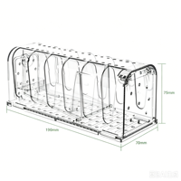 Trampa para Ratones de Plástico Transparente, Reutilizable, Jaula para Captura de Ratones Vivos y Trampas de Plástico con Resorte, Atrapa Roedores Domésticos, Control de Plagas