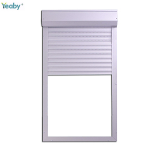 Aluminium roller shutters with thermal insulation