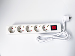 Enchufe de extensión universal con salidas de <span class=keywords><strong>5</strong></span> vías para placa de alimentación estándar de la UE con cable de extensión de enchufe de la UE Extensión de 2 <span class=keywords><strong>metros</strong></span> - Product Image 4