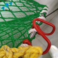 Jaula grande para peces, red de pesca de alta mar, 70*140cm, color verde, trampa de resorte para bacalao negro, para EE. UU.