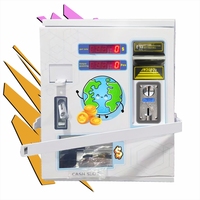 Distributeur de pièces en acier inoxydable le plus vendu, machine d'échange de billets et de jetons ATM pour cartes de crédit, machine d'arcade en libre-service (version anglaise)