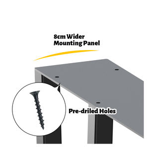 有现货 长方形桌腿，工业级钢，带粉末涂层，承重200公斤，现代家具腿（1件） - Product Image 5
