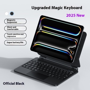 เคสแท็บเล็ต <span class=keywords><strong>iPad</strong></span> ขนาด12.9นิ้วหน้าจอดิจิตอลระบบสัมผัสห้าจุดเคสแป้นพิมพ์ลอยได้แบบแม่เหล็กผลิตในประเทศจีน - Product Image 6