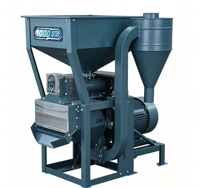 Machine à décortiquer le riz 6N2000, 1000 kg/h, moteur électrique 380V, moulin à riz commercial pour usage domestique, grande capacité