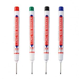 <b>Hot</b> Sale Manufacture Custom Mechanical Long Nib Deep Hole Pen Carpenter Woodworking Scale Marker Set - Product Image 3