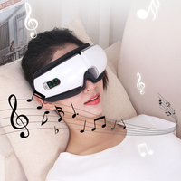 Masseur oculaire intelligent à succès : compresse chaude, vibrations, pression d'air, 4 modes, masseur électrique pour les yeux