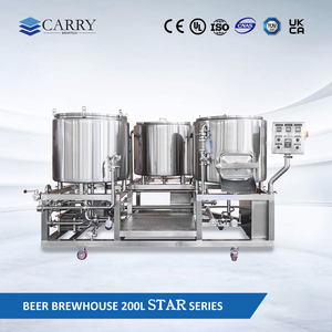 Sistema de elaboración de cerveza, equipo de 200 L, 250L, 300L, artesanal, casa de cerveza, Turquía - Product Image 1