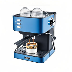 Venta caliente de acero inoxidable Espresso Máquina de café semiautomática Logotipo personalizado Taza Espumador de leche Eléctrico Uso en automóviles al aire libre Hoteles - Product Image 3