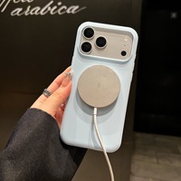Coque de protection en silicone pour appareil photo, antichute, en TPU souple, pour iPhone 18 17 Pro Max Air Plus