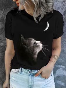 Camiseta gráfica divertida para mujer con estampado de Dumpster Fire "<span class=keywords><strong>This</strong></span> <span class=keywords><strong>Little</strong></span> <span class=keywords><strong>Light</strong></span> <span class=keywords><strong>of</strong></span> <span class=keywords><strong>Mine</strong></span>", cuello redondo, manga corta, informal - Product Image 3