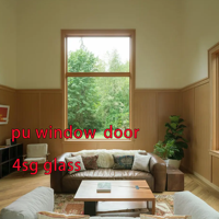 Proveedor de Ventanas de PU, Perfiles de Puertas y Ventanas de GFRPU Dimensionalmente Estables, Antideformación, para Proyectos de Construcción de Viviendas en Exteriores