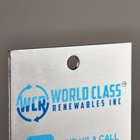 Neues Design Aluminium-Namensschild Metall-Logo Metallplatte mit Kundenspezifischer Gravur Ihres Logos Metallplatte Warnschilder