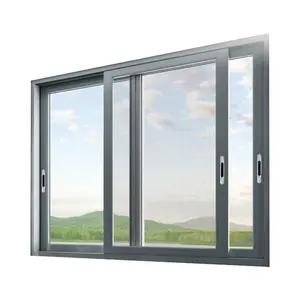 sliding windows residential and heavy duty sliding window with burglar proof designs