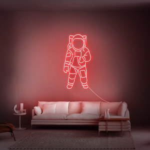 Dropshipping, letrero de neón personalizado, Logo, Letra de luz Led, acrílico Rgb para tienda de negocios, tienda de salón, letreros de neón, decoración de pared, letrero de neón 3D - Product Image 1