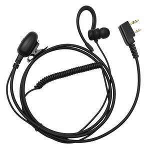 Auricular de seguridad con micrófono PTT de doble cable en forma de G para walkie-talkie Kenwood NX-1200 NX-1300 Baofeng, auricular para radio bidireccional - Product Image 4