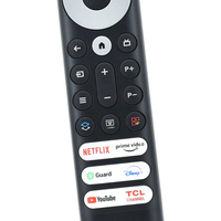 Télécommande vocale originale RC902V FMR1 compatible avec les téléviseurs intelligents TCL 8k QLED BLE
