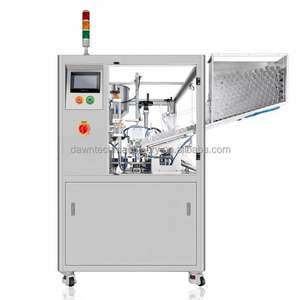 เครื่องบรรจุและปิดผนึกหลอดเครื่องสำอางอัตโนมัติเต็มรูปแบบ ทำจากสแตนเลส ใช้คลื่นอัลตราโซนิก พร้อมระบบลมและเลเซอร์ สำหรับบรรจุภัณฑ์/ถัง 220V ระบบ PLC สำหรับยาสูบ - Product Image 2