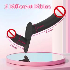 Vibrador Dildo Strapless de 10 Velocidades, Doble Vibración, Punto G, Juguetes Sexuales para Mujeres, Parejas, Masajeador Anal - Product Image 3