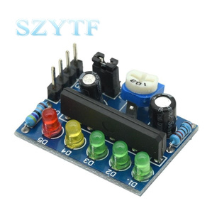 KA2284 Voltmètre audio de puissance DC 3.5V-12V Indicateur de capacité de la batterie Rouge Vert LED Voltmètre Volume <span class=keywords><strong>VU</strong></span> Meter Power Driver Modules - Product Image 1