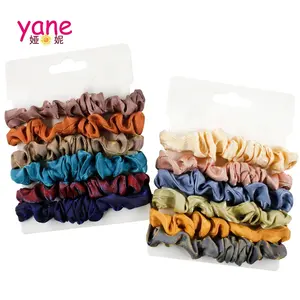 Yiwu best quality hairbands girls hair bands accessories hair scrunchies set