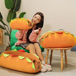 Almohada de Peluche de Capibara con Diseño de Hot Dog, Juguete de Peluche Largo, Lindo y Kawaii, Almohada Suave para Sofá, Cama y Decoración del Hogar - Product Image 2