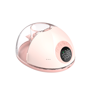 Горячая распродажа! Двойной комплект беспроводных электрических молокоотсосов из силикона без BPA, для кормления малыша. - Product Image 1