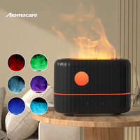 Humidificateur de diffuseur d'air de flamme de feu coloré d'huiles d'aromathérapie de 7 couleurs