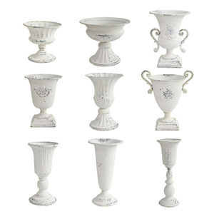 Nouveau Design Pot De Fleur Ciment Moules Silicone Béton Statues Moules - Product Image 1