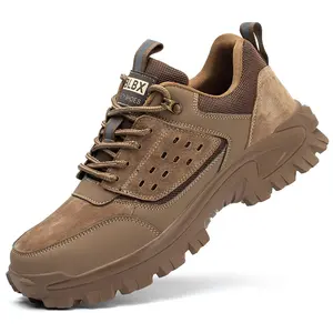 Baotou – chaussures de sécurité légères et non rigides, Anti-Abrasion, confortables et à la mode pour électricien