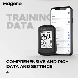 <span class=keywords><strong>Magene</strong></span> C206 Pro Ordenador de Bicicleta GPS Inalámbrico BLE ANT + Velocímetro/Cuentakilómetros para Ciclismo Versión Mejorada de C206 - Product Image 6