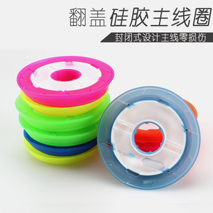 Aohu Flip Top Silicone Coil Assembly Winding <b>Ring</b> Sealing Elastic Soft Fishing Tackle Accessory <b>Large</b> Medium Small - Product Image 5