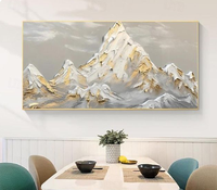 Peintures murales personnalisées avec cadre de grande taille, décoration moderne de maison, peintures artistiques pour le salon