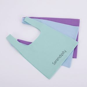 Sac fourre-tout en toile de coton de haute qualité avec logo personnalisé, sac de rangement multifonctionnel pour boîte à bento et petits objets, sac de poignet - Product Image 2