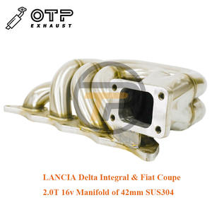 Tuyau d'échappement OTP pour Lancia Delta Integrale 2.0 16V Fiat Coupe Tur bo collecteur avec SUS304 inoxydable tache - Product Image 5