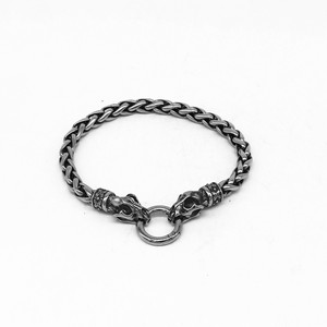 Yunnique Tiger Head <b>Chain</b> Bracelet 316 Stainless Steel Unisex Jewelry Gift Fashion Animal Zodiac Design Made in Guangzhou - Product Image 1