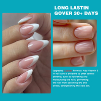 KODIES-Vernis à Ongles en Caoutchouc Calcique, Marque Primaire pour Nail Art Semi Permanent, Marque de Marque