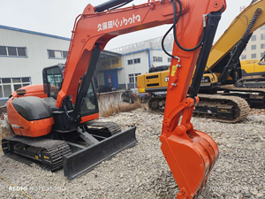 Excavadora KUBOTA en Venta, Pequeña Excavadora Kubota KX183-3 -5, Excavadora Kubota de 8 Toneladas, Mini Excavadora Kx185-3 en Venta, KX183-3 Usada - Product Image 5