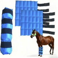 Bottes de refroidissement en gel réutilisables Furvorite RT-MS-014 pour chevaux, pour blessures, entraînement et récupération, ajustables, vente en gros