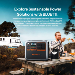 Portable Power <strong>Station</strong> with <strong>Lithium</strong> Battery Solar Charge for Camping Emergency Offline UPS - Product Image 6