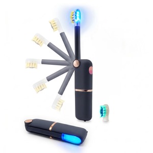 Cepillo de Dientes Eléctrico Sónico Portátil de Viaje, Limpieza UVC, Blanqueamiento, Resistente al Agua IPX5, Diseño Plegable, 3 Modos, 30 Días de Duración de la Batería - Product Image 2